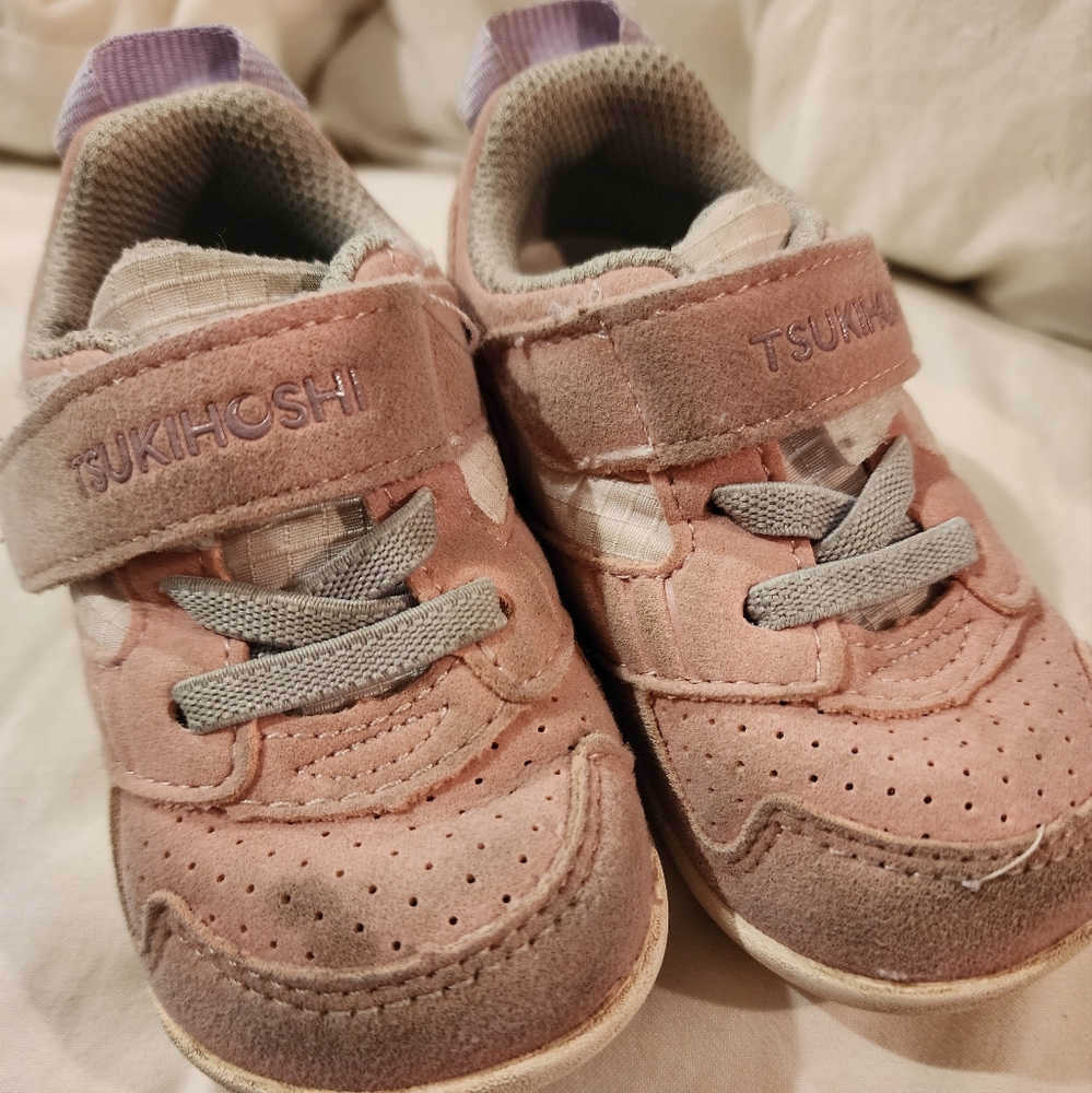 Tsukihoski rose pink racer size 5 toddler
